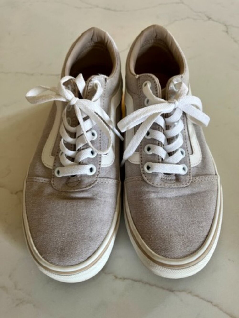 Vans Old Skool Ward Sneaker Shoes Womens 7.5 Skate Lace Up Canvas